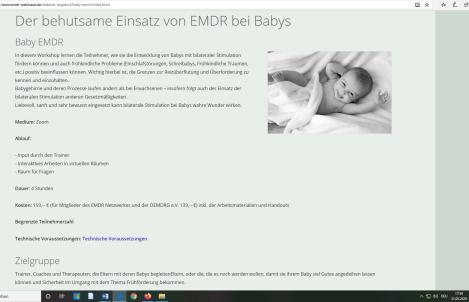 EMDR for Babies