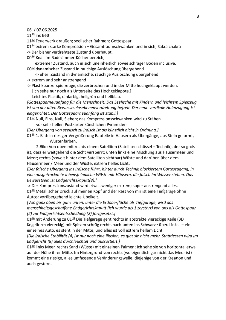 Chance durch eure Göttin im Endgericht