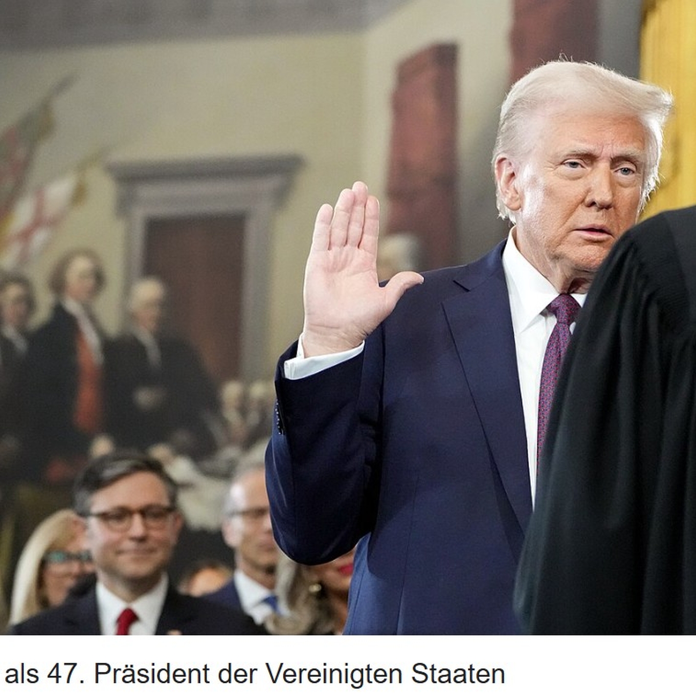 Die Zeitenwende, das Trump-Double enttarnt: Doppelgänger-Trump.