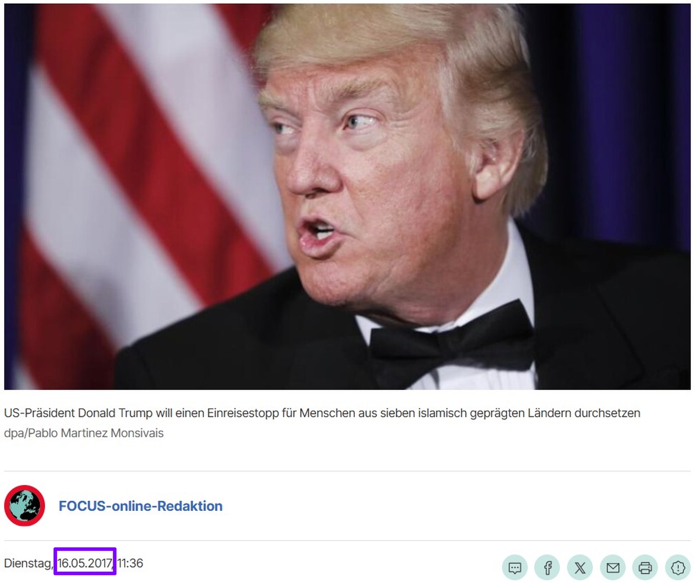 Die Zeitenwende, das Trump-Double enttarnt: Doppelgänger-Trump.