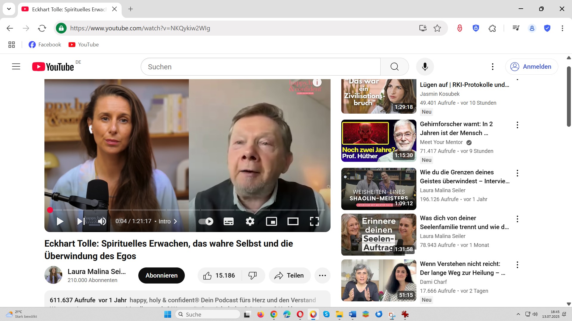 Endgericht Eckhart Tolle