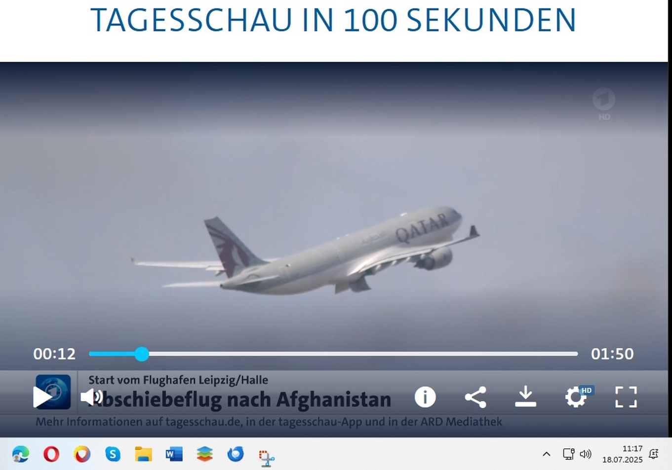Endgerichtsauslöschung: 'Abschiebeflug nach Afghanistan mit Verbrechern.