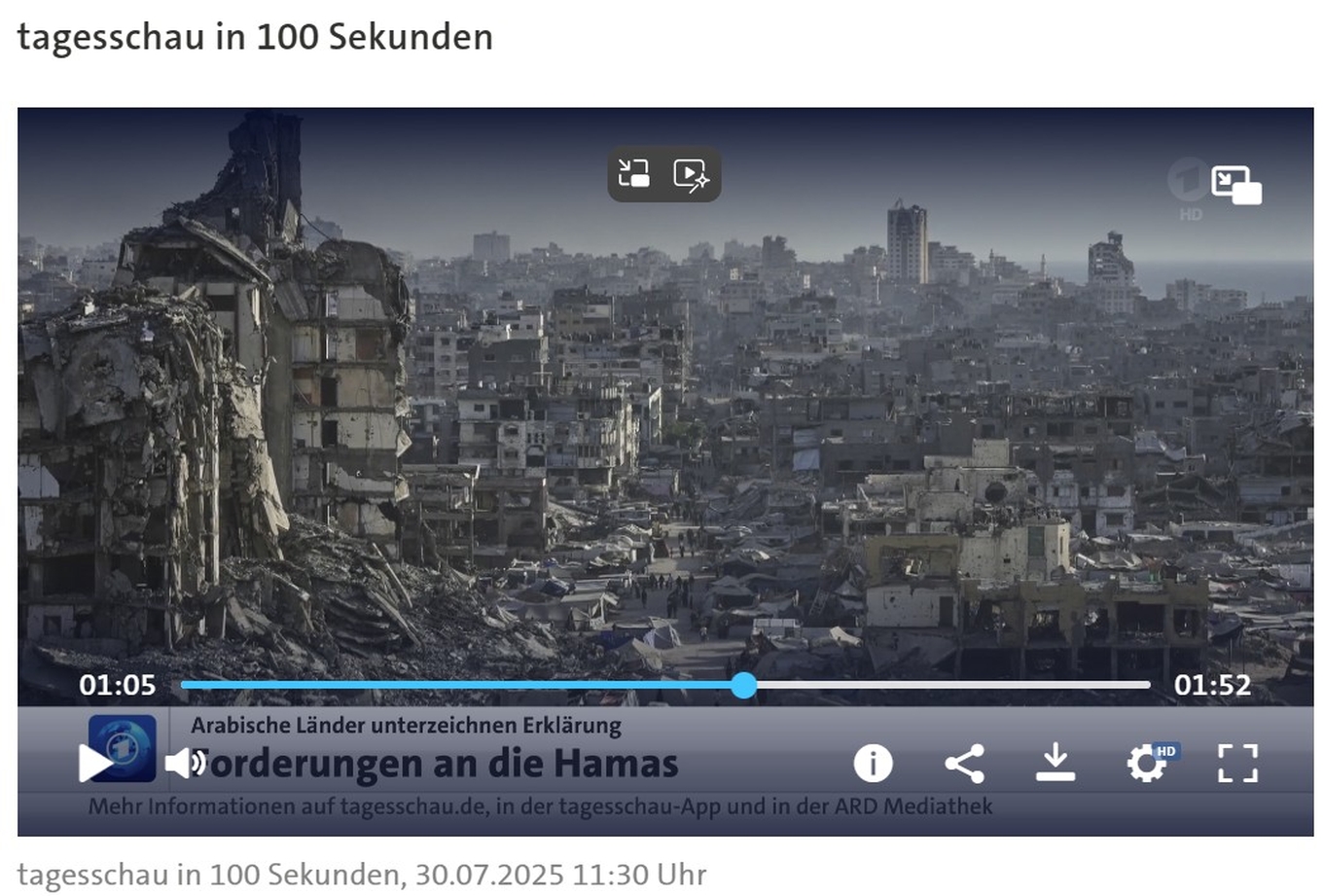 Hamas-Mitglieder, welche der Aufforderung nicht Folge leisten, werden ausgelöscht.