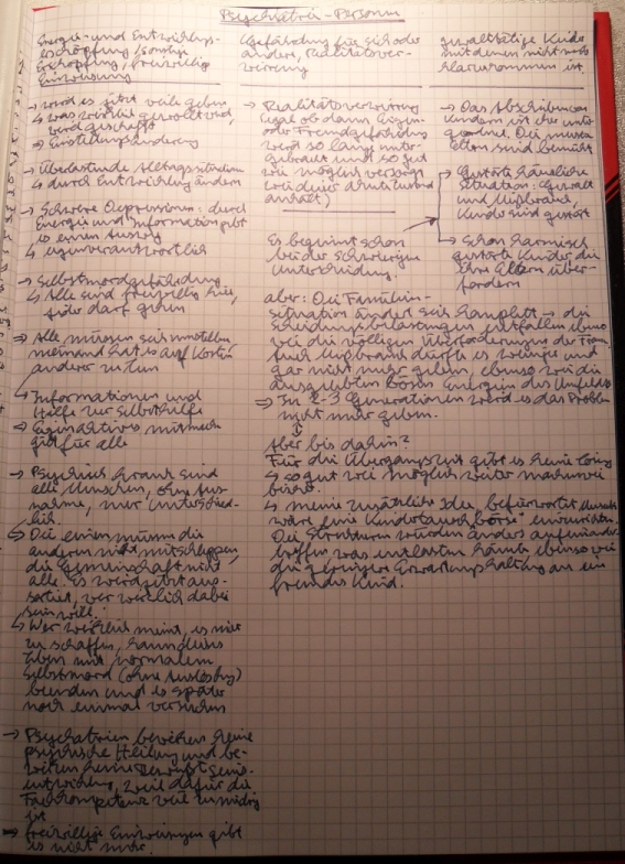 Neues Zeitalter: Psychiatriehandhabung