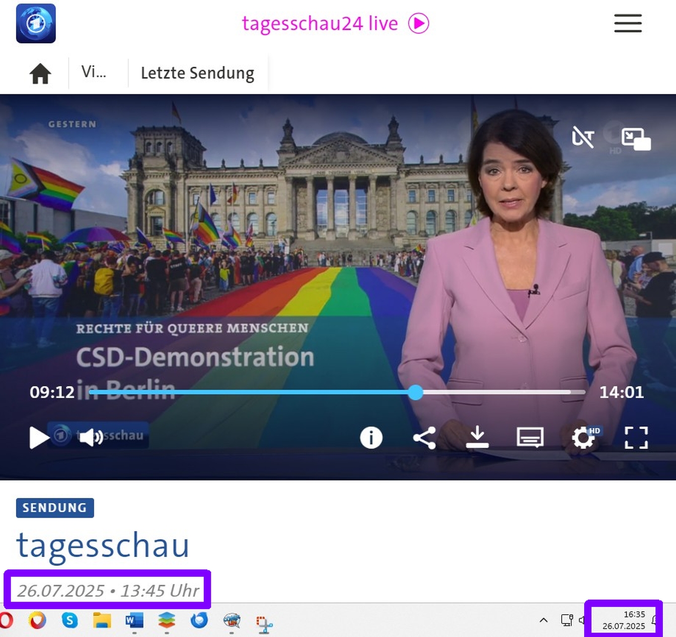 Verbot des Regenbogensymbols und der Queerenveranstaltungen.
