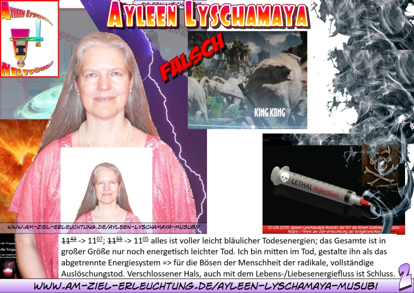 Das jüngste Gericht, aktuelles Endgericht: Der Auslöschungsgesamttod