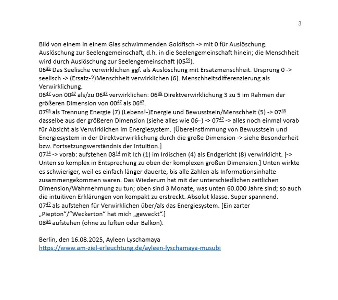 Das jüngste Gericht: Durchführung des Endgerichts: die Auslöschungsverwirklichung
