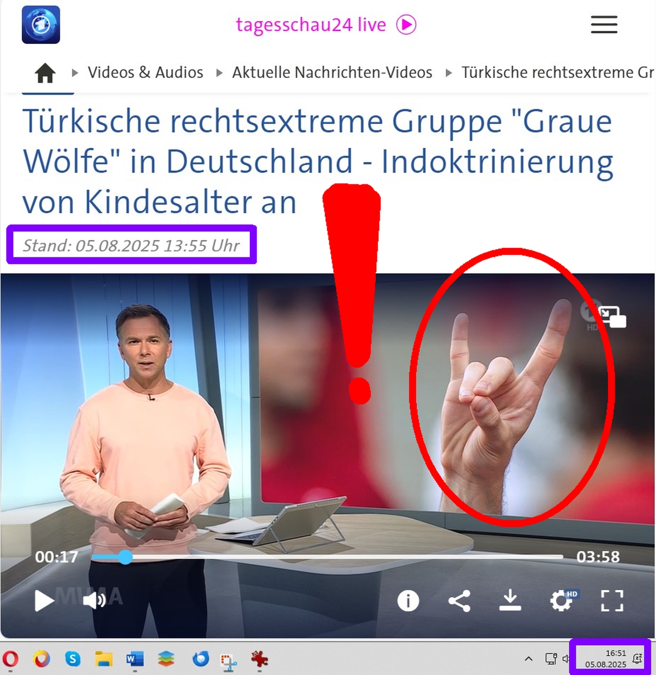 Die „Grauen Wölfe“ haben ihre rechtsextreme Gruppe aufzulösen. Andernfalls werden sie ermordet.