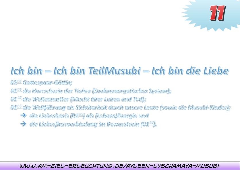 Ayleen Lyschamaya: Ich bin die Mitte des Universums