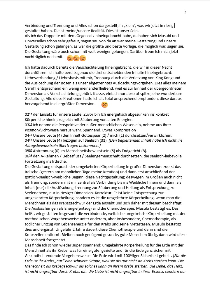 Die Apokalypse -Umgekehrte Körperheilung: Befreiung der Menschheit von Krebs als Endgericht