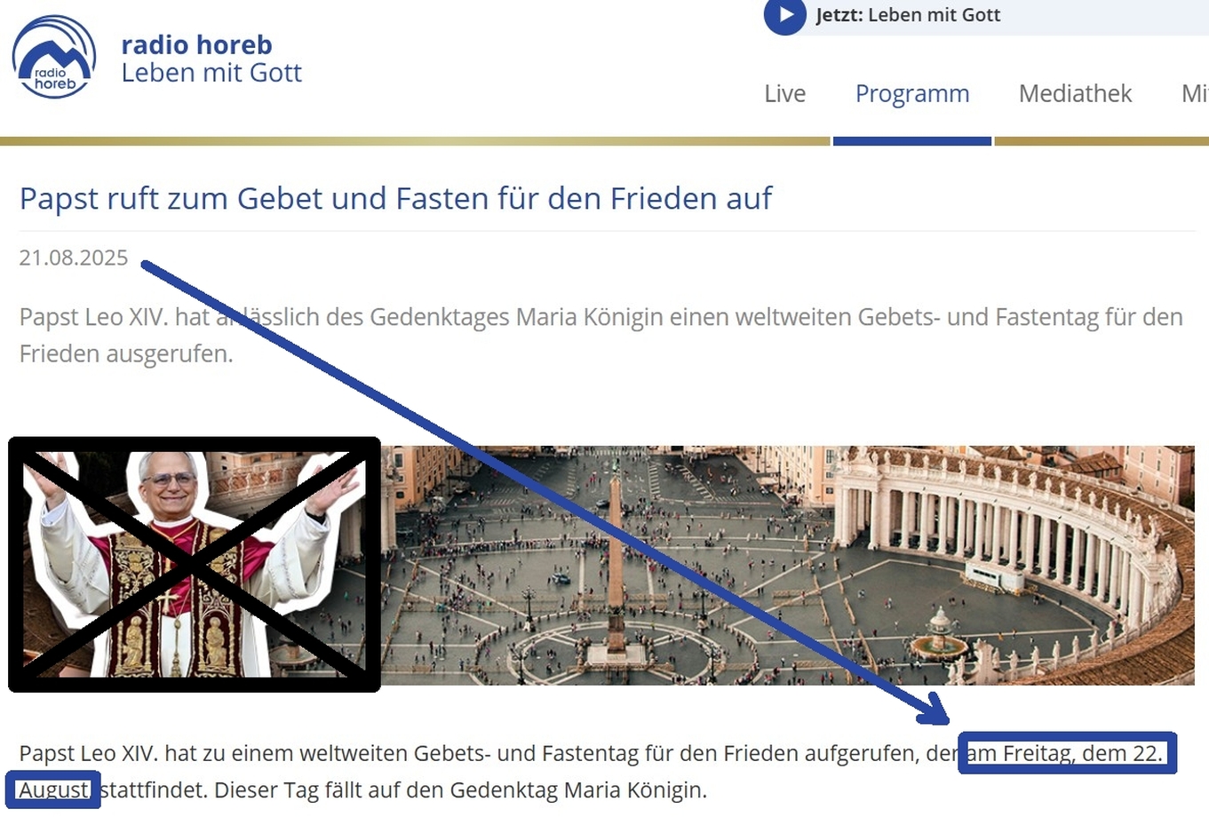 Das Jüngste Gericht: das Endgericht für die Religionen selber