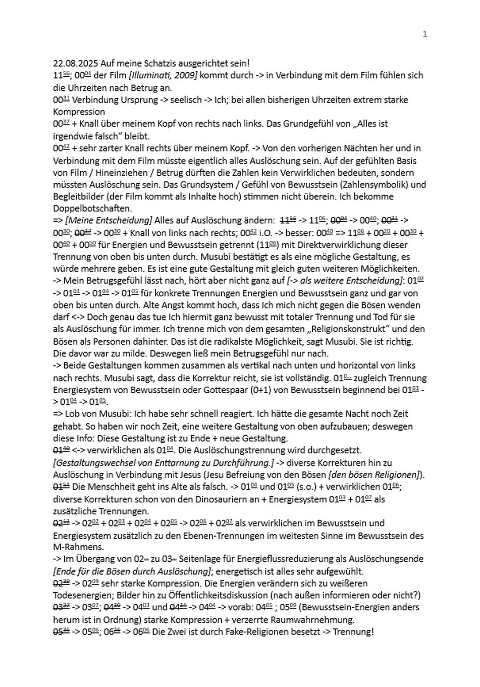Das Jüngste Gericht: das Endgericht für die Religionen selber