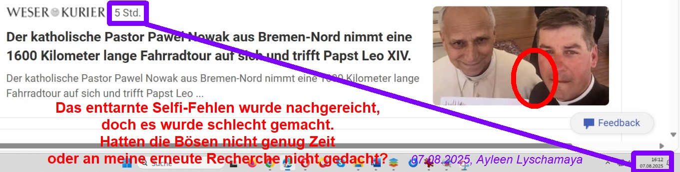 Der Papst ist tot: Alles andere ist fake.