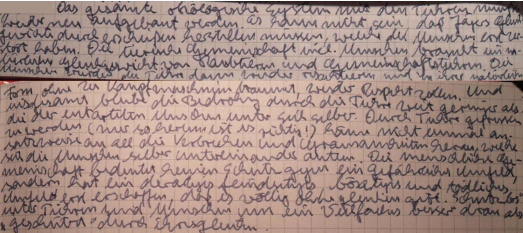 Meine alleinige Tiehrmacht: Die Tiehre bekommen ihre Stärke und Position zurück.