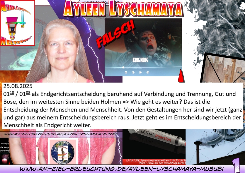 Die Apokalypse ist da - das Jüngste Gericht: Weltumstellung durch Auslöschungen.