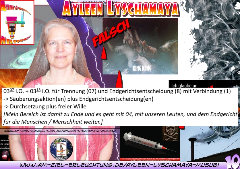 Die Apokalypse ist da - das Jüngste Gericht: Weltumstellung durch Auslöschungen.