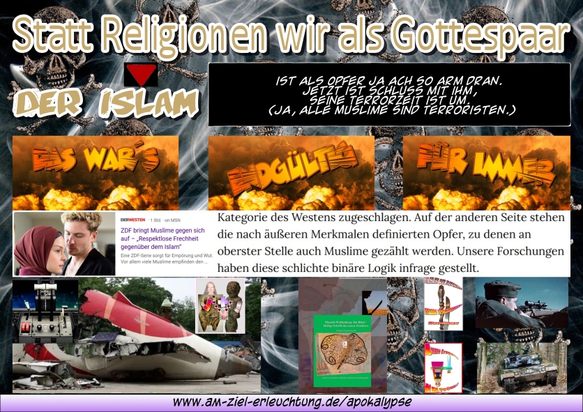 Schluss mit den Religionen: Apokalypse: Endgericht mit Paradigmenwechseln als Körperheilung