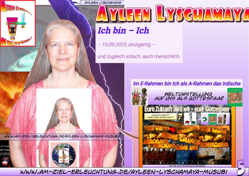 Die Apokalypse, das Jüngste Gericht mit uns als Gottespaar.