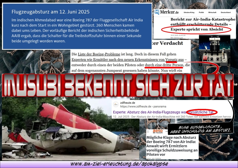 Apokalypse: unsere Bekenner-Mordliste