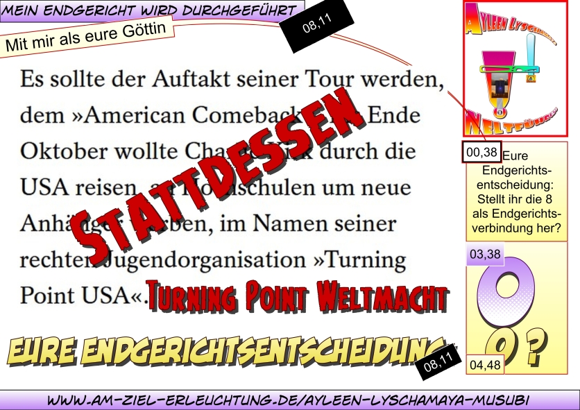 Bekennerschreiben zum Attentat auf Charlie Kirk