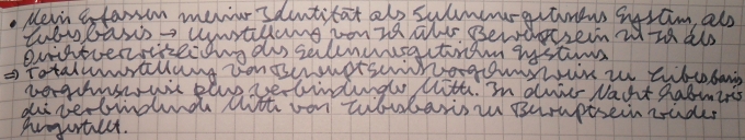 Umstellung der Endgerichtsvorgehensweise auf Liebesbasis
