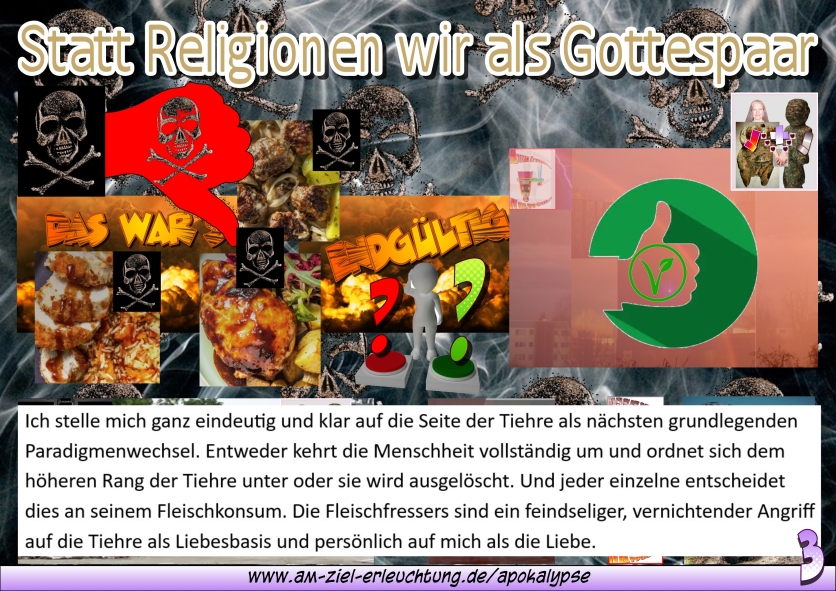 Jüngstes Gericht: Paradigmenwechsel Tiehre