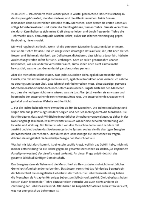 Apokalypse: Das Endgericht für Tiehrfressers.