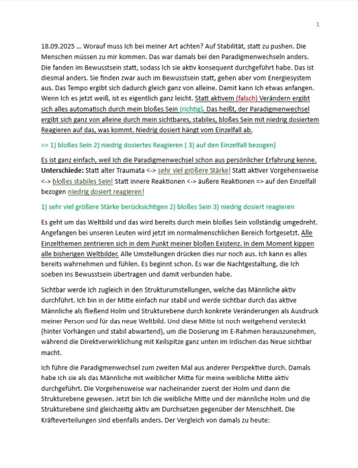 Weltumstellung: Paradigmenwechsel für die Menschheit.