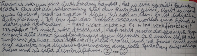 Aktivierung der Weltputsche
