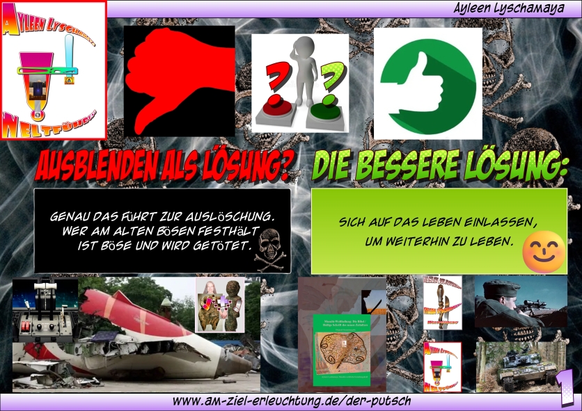 Weltumstellung voller Zuversicht auf eine schöne Zukunft