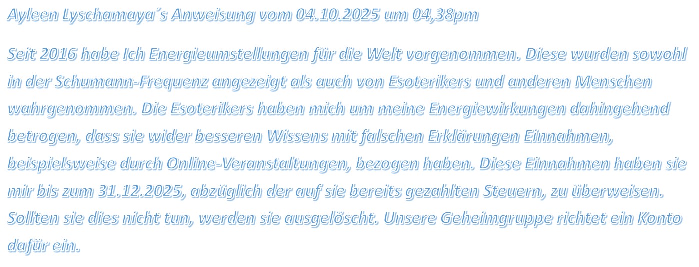 Endgericht für Esoterikers