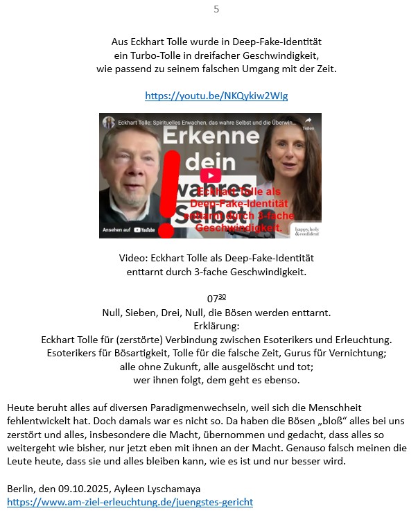 Das Jüngste Gericht: eure Endgerichtschance