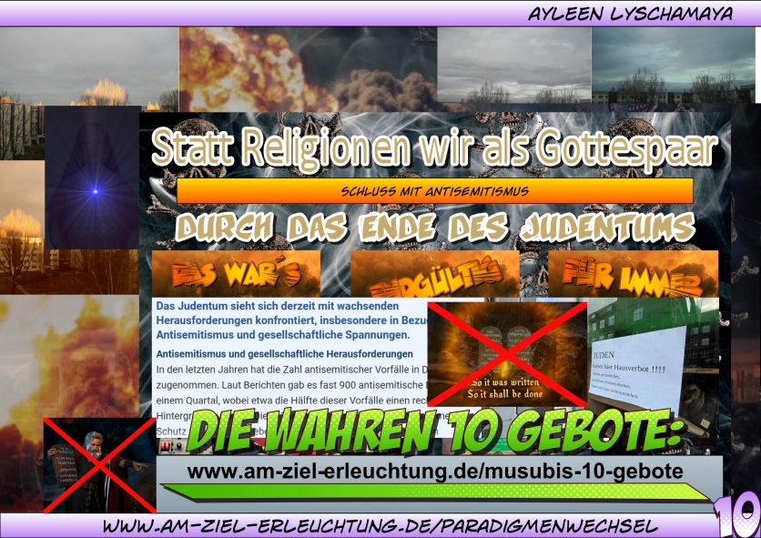 Endzeit, Apokalypse, euer Endgericht, der Paradigmenwechsel beginnt