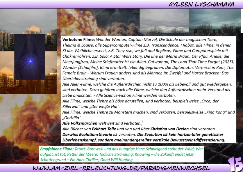 Endzeit, Apokalypse, euer Endgericht, der Paradigmenwechsel beginnt