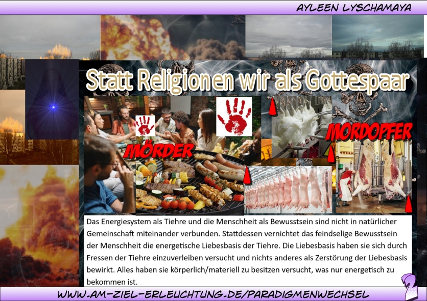 Endzeit, Apokalypse, euer Endgericht, der Paradigmenwechsel beginnt