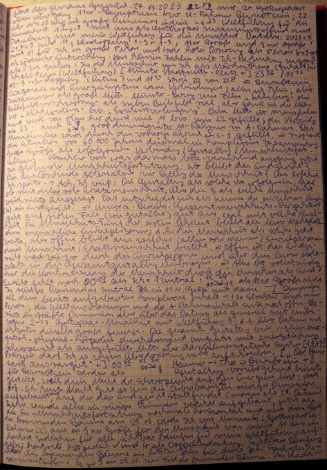 Das Endgericht für die Menschheit, die Liebesgrundlage ist eingerichtet.