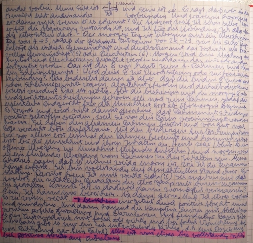 Der Lebensrahmen für die Endzeit als Endgericht ist eingerichtet.