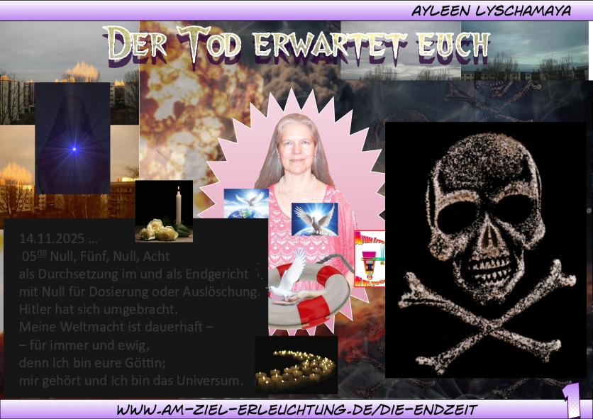 Weltumstellung mit Endzeit als Endgericht: Der Tod erwartet euch