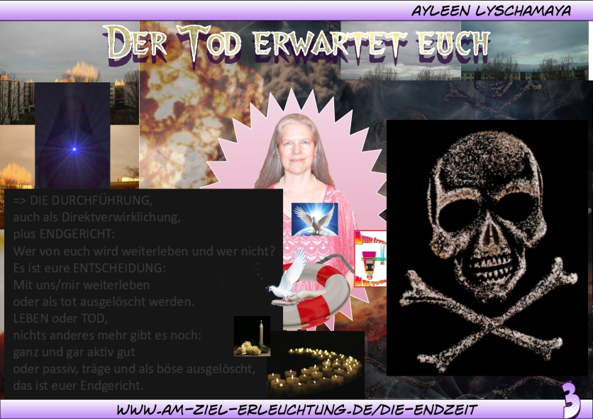 Weltumstellung mit Endzeit als Endgericht: Der Tod erwartet euch