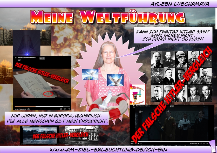 Hitler-Vergleich: Apokalypse oder 3.Weltkrieg? Eure Intuition verrät es euch.