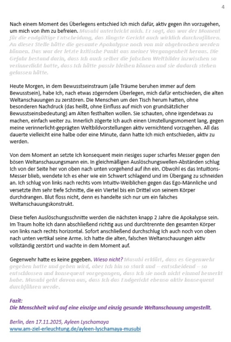 Eure Endgerichtschance: Überlebenshilfe während der Apokalypse: Intuition