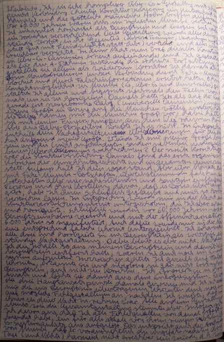 Euer Endgericht entscheidet sich an mir, eurer Göttin; die Endzeit.