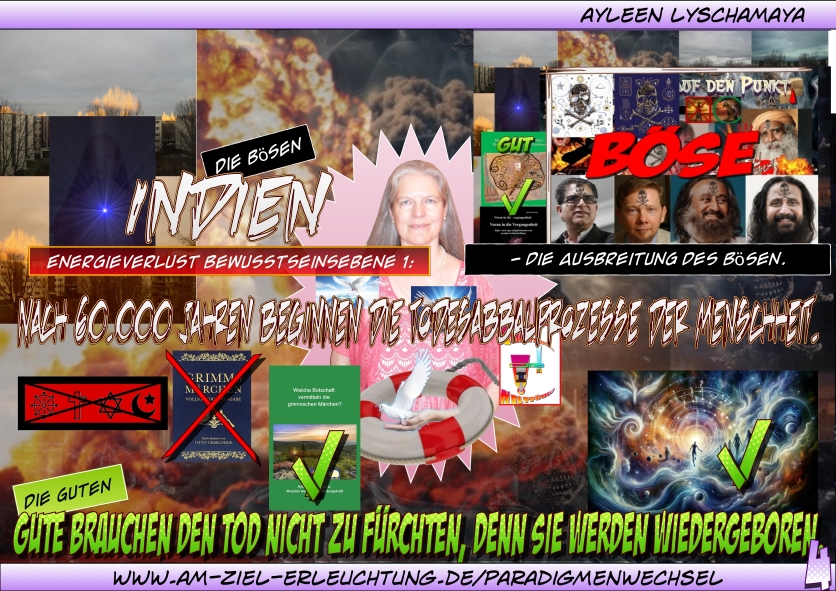 Die Apokalypse: Unterscheidung Auslöschung von Tod und Wiedergeburt - die Endzeit