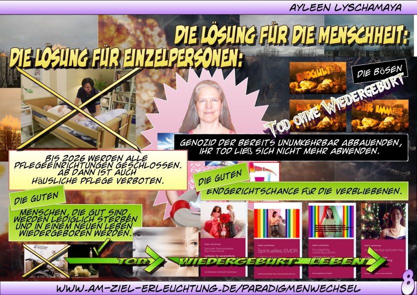 Die Apokalypse: Unterscheidung Auslöschung von Tod und Wiedergeburt - die Endzeit