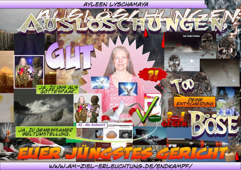 Endzeit: Auslöschungen in der Apokalypse als Jüngstes Gericht