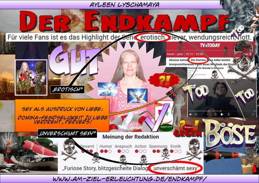 Gut gegen Böse, der Endkampf findet jetzt als Apokalypse statt: Eure Endgerichtsentscheidung ist gefragt. - perverse Sexualität