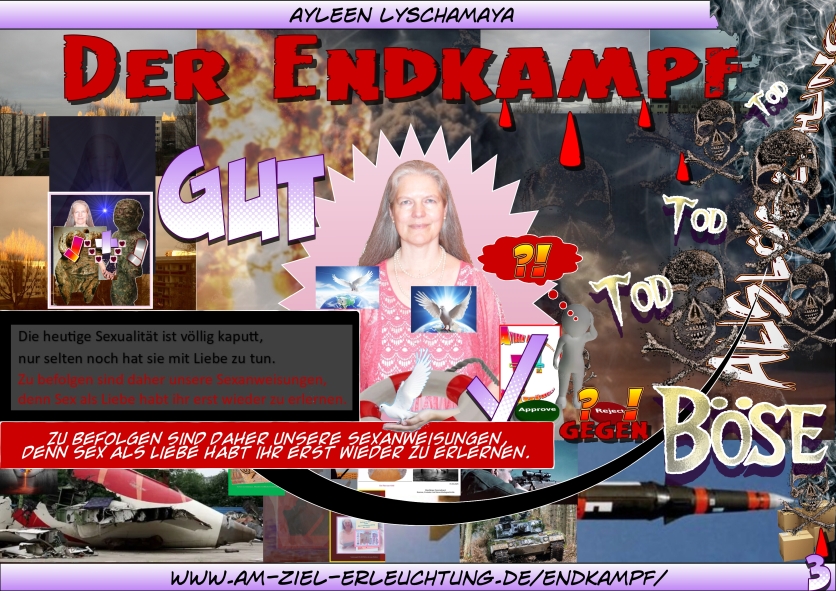 Im Endkampf setze Ich mich durch, eure Gottespaar-Göttin Ayleen. - Sexauslöschungen