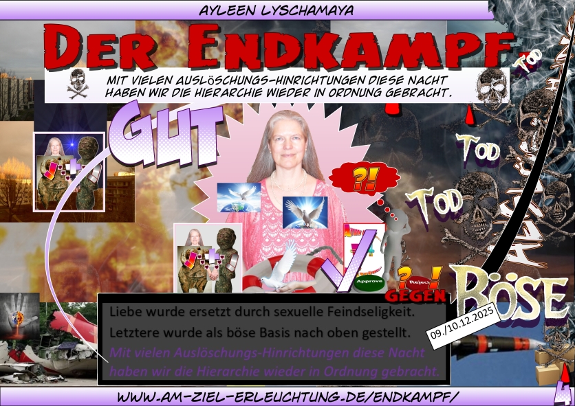 Im Endkampf setze Ich mich durch, eure Gottespaar-Göttin Ayleen. - Sexauslöschungen