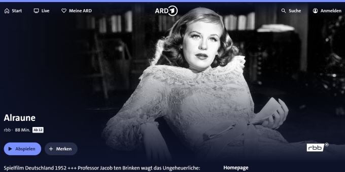 Das Endgericht, die Apokalypse: Der Film „Alraune“ warnt und enttarnt, wenn man ihn symbolisch sieht. Er ist archetypisch falsch, wenn man ihn als Realität wahrnimmt.