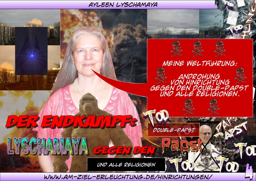 Endkampf dem Papst und allen Religionen